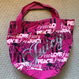 Juicy Couture Canvas Tote